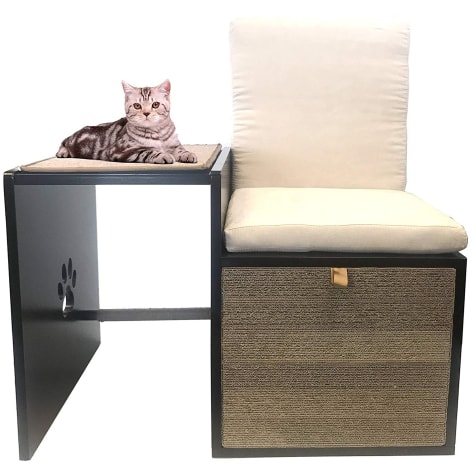 Penn Plax Love Seat Bench & Play Hide for Cats