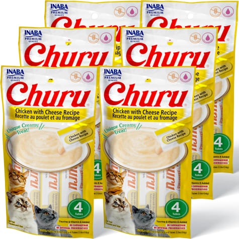 Inaba Churu Chicken with Cheese Recipe Cat Treats