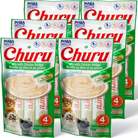 Inaba Churu Tuna with Chicken Recipe Cat Treats