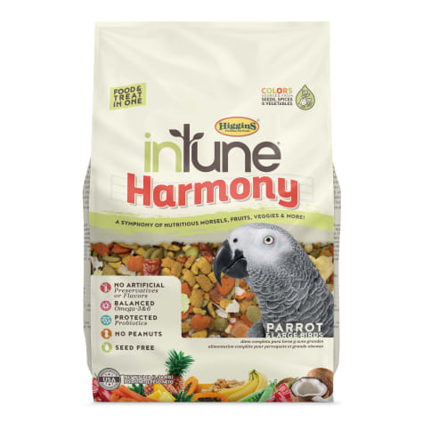 Higgins inTune Harmony Fruit Extruded Parrot Bird Food