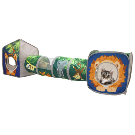 Kitty City Jungle Collapsible Play Combo for Cats