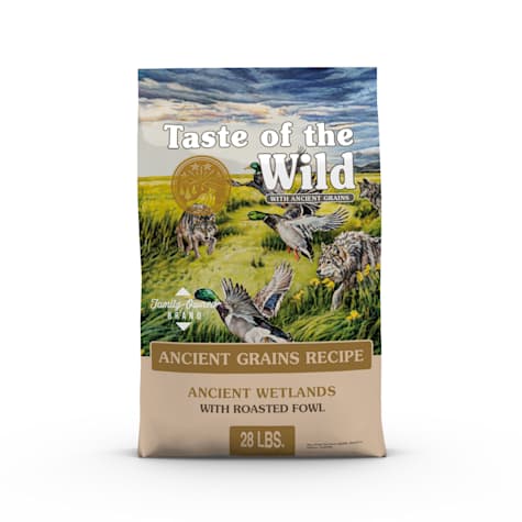 Taste of the Wild Ancient Wetlands with Roasted Fowl and Ancient Grains Dry Dog Food