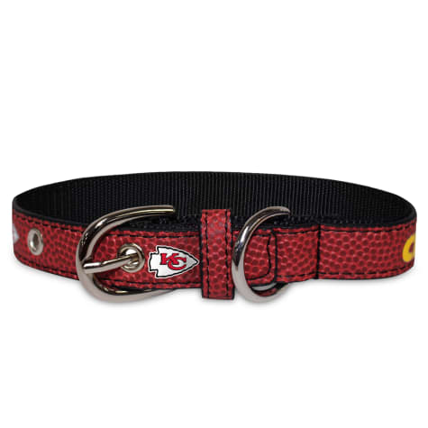 kansas city chiefs dog collar