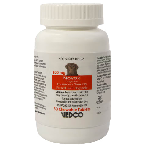 Novox (Carprofen) 100mg Chewable Tablets