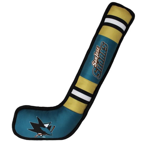 Pets First San Jose Sharks Hockey Stick Dog Toy
