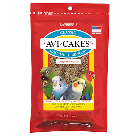Lafeber's Original Flavor Avi-Cakes for Parakeets, Cockatiels & Conures