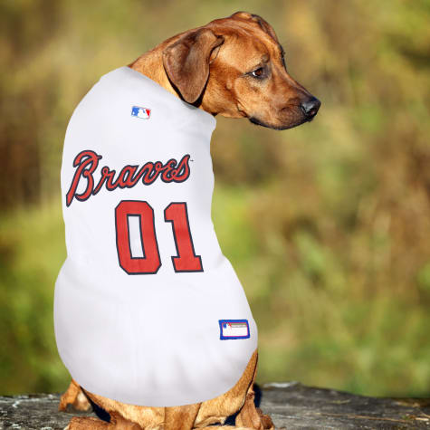 Atlanta Braves Jersey for Dogs 