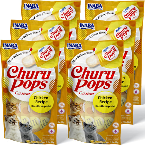 Inaba Churu Pops Chicken Recipe Cat Treats