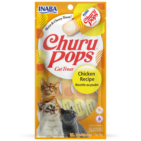 Inaba Churu Pops Chicken Recipe Treat for Cats