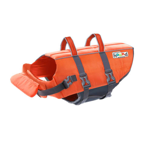 Outward Hound Granby Splash Orange Ripstop Life Jacket for Dogs