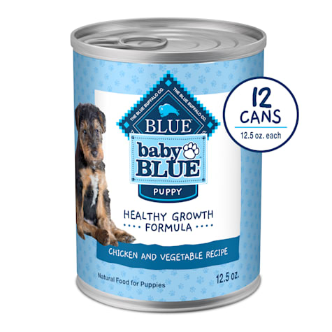 Blue Buffalo Baby Blue Natural Chicken and Vegetable Recipe Wet Puppy Food