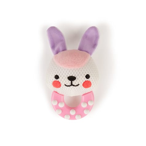 Leaps & Bounds Chews Me! Teething Plush Puppy Toy in Various Styles