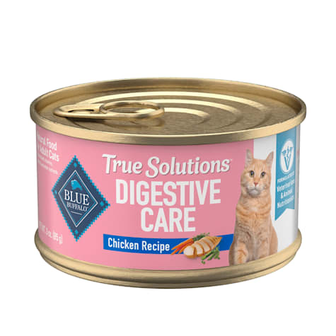 Blue Buffalo True Solutions Blissful Belly Digestive Care Chicken Natural Wet Food for Adult Cats