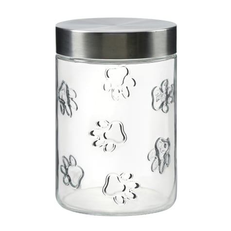 Amici Home Maxwell Dog Glass Canister for Pets
