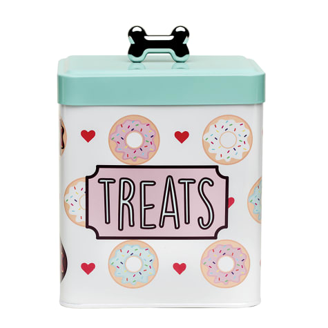 Amici Home Barkers Dozen Treats Canister for Pets