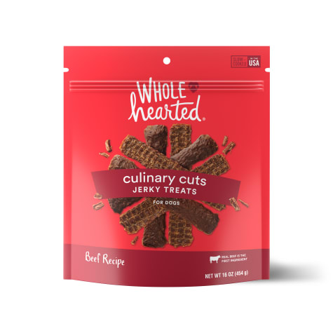 WholeHearted Culinary Cuts Beef Recipe Jerky Dog Treats