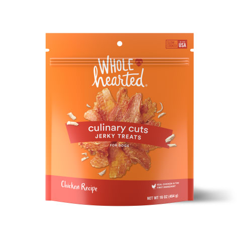 WholeHearted Culinary Cuts Chicken Recipe Jerky Dog Treats