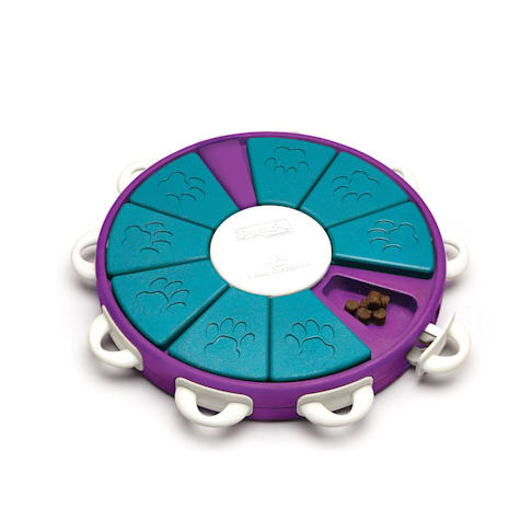Outward Hound Purple Twister Purple Puzzle Dog Toy