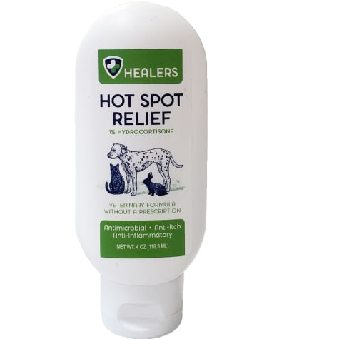 HEALERS Natural Anti Itch Hot Spot Relief for Pets