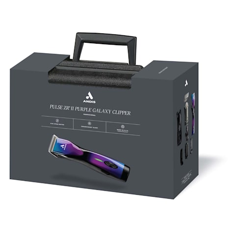 Andis Purple Galaxy Detachable Blade Cordless Clipper for Dogs