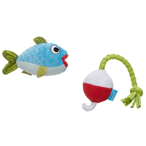 fish dog toy