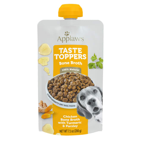 Applaws Taste Toppers Chicken Bone Broth Wet Dog Food, 7.1 ...