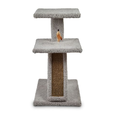 EveryYay Lookout Loft 2-Level Cat Tree with Ramp