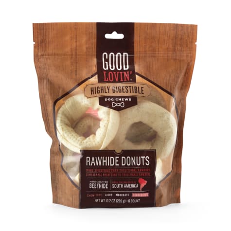 Good Lovin' Rawhide Donuts for Dogs
