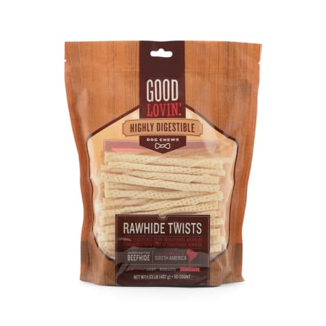 Good Lovin' Rawhide Twists for Dogs