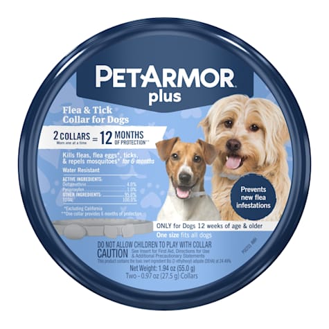 PetArmor Plus Flea & Tick Collar for Dogs