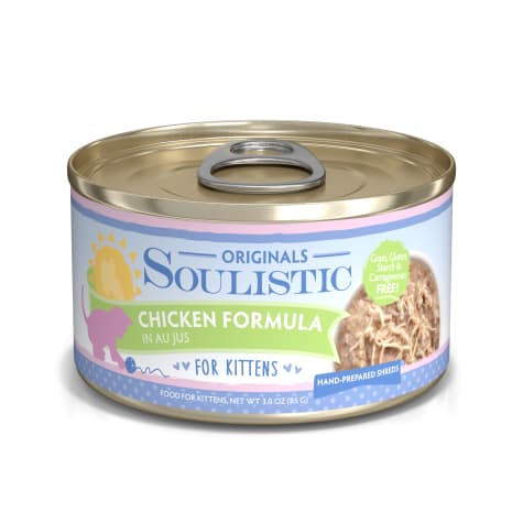 Soulistic Originals Kitten Chicken Formula in Au Jus Wet Cat Food