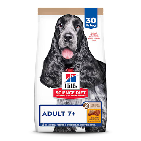 Hill's Science Diet Adult 7+ No Corn, Wheat or Soy Chicken Dry Dog Food