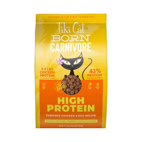 Tiki Cat Born Carnivore High Protein Deboned Chicken & Egg Dry Cat Food