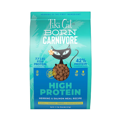Tiki Cat Born Carnivore High Protein Herring & Salmon Meal Dry Cat Food