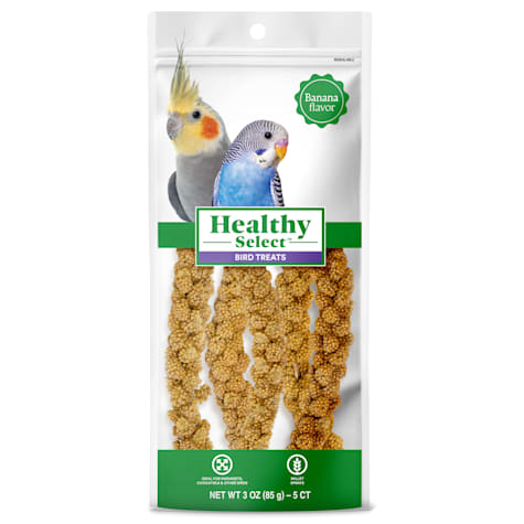 Healthy Select Spray Millet Banana Flavor Bird Treats
