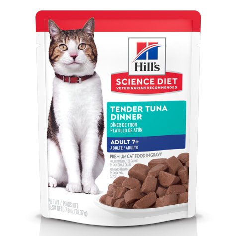Hill's Science Diet Senior 7+ Tuna Wet Cat Food