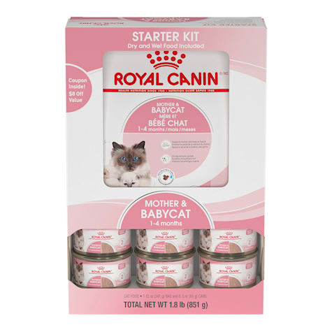 Royal Canin Feline Health Nutrition Mother & Babycat Mixed Feeding Trial Box