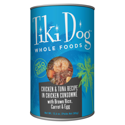 Tiki Dog Whole Foods Chicken & Tuna Wet Dog Food