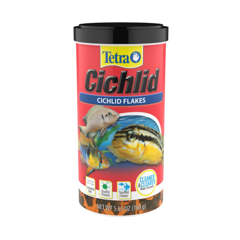Tetra Cichlid Flakes for Mid And Top Feeding