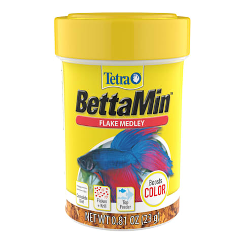 Tetra BettaMin Flake Medley for Betta Fish
