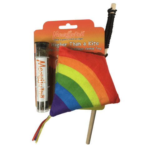 Meowijuana Refillable Get Higher Than A Kite Cat Toy