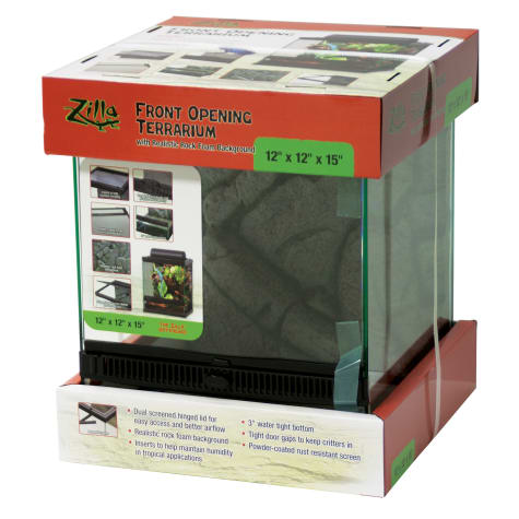 Zilla Front Opening Terrarium