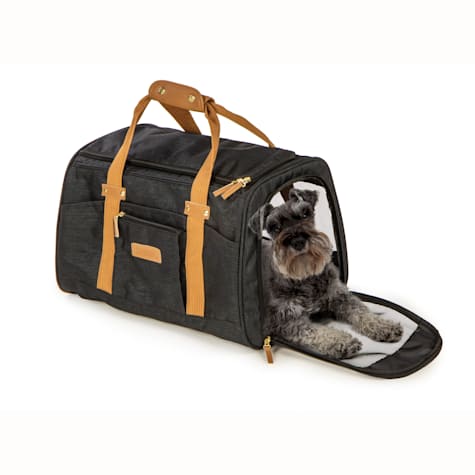 Sherpa Black and Tan Element Travel Pet Carrier with Stay Clean Technology