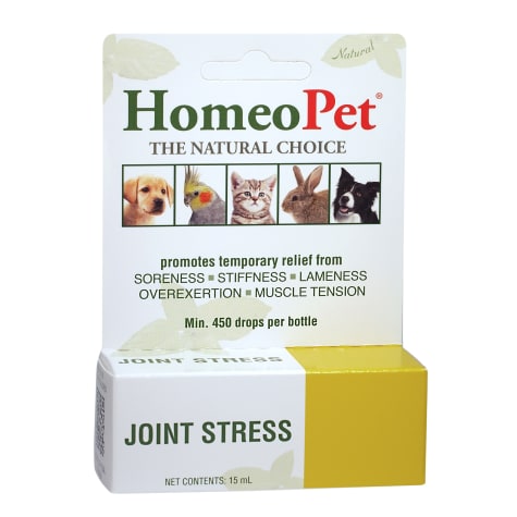 HomeoPet Joint Stress, Joint Support for Dogs and Cats, Liquid Pet Meds to Support Healthy Joint Movement