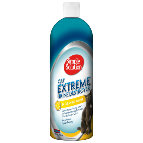 Simple Solution Urine Destroyer, Stain and Odor Remover for Cats