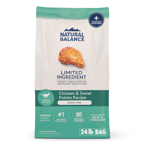 Natural Balance Limited Ingredient Chicken & Sweet Potato Recipe Grain Free Dry Dog Food