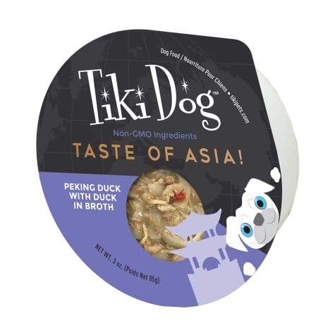 Tiki Dog Gourmet Taste of Asia Peking Duck in Broth Wet Food