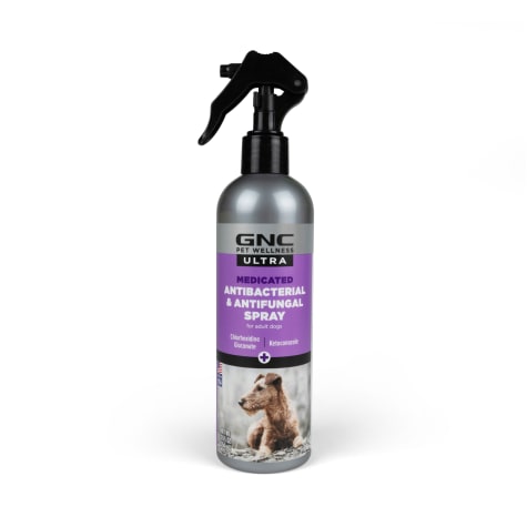 gnc pets medicated antibacterial and antifungal dog spray reviews