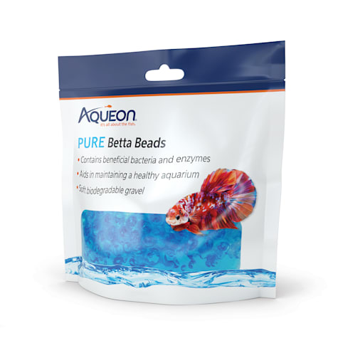 Aqueon Betta Beads Blue