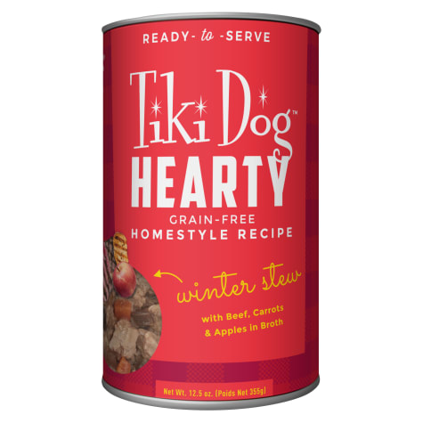 Tiki Dog Hearty Beef Recipe Wet Dog Food